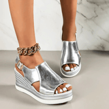 Baylie - Stilfulde Metal Sandaler