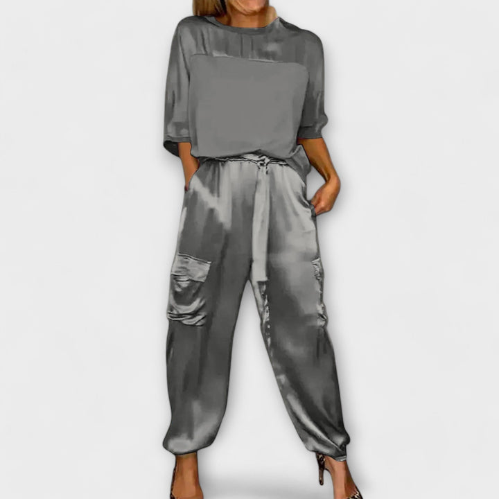 Ulla® | Satin To-delt Sæt
