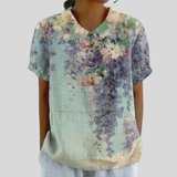 Elegant Blomster Komfort Top