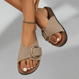 Freya - Letvægts Slide Sandaler