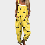 Behagelig Trykt Jumpsuit
