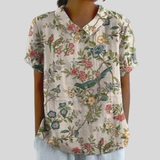 Elegant Blomster Komfort Top