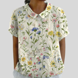 Elegant Blomster Komfort Top