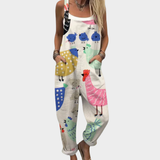 Komfortable Trykte Overall