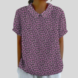 Elegant Blomstret Komfort Top