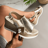 Baylie - Stilfulde Metal Sandaler