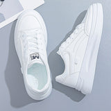 Chic hvide sneakers letvægt komfort