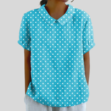 Elegant Blomstret Komfort Top