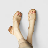 Georgie - Letvægts Block Heel Sandaler
