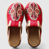 Clarize - Broderede Flade Sandaler