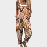 Komfortable Trykte Overalls