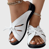 Darcy - Chic Slip-On Sandaler med Bånd