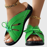Darcy - Chic Slip-On Sandaler med Bånd