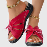 Darcy - Chic Slip-On Sandaler med Bånd