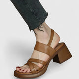 Celeste - Elegant Krydsede Sandaler