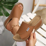 Rumi - Wedge Heel Orthopedic Sandaler
