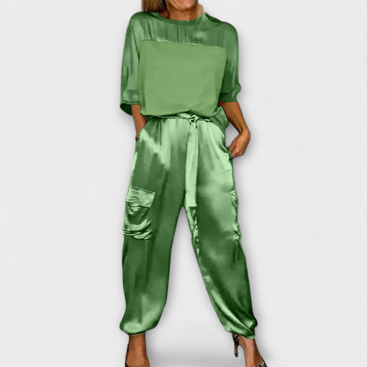Ulla® | Satin To-delt Sæt