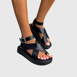 Bria - Tykk Platform Sandaler