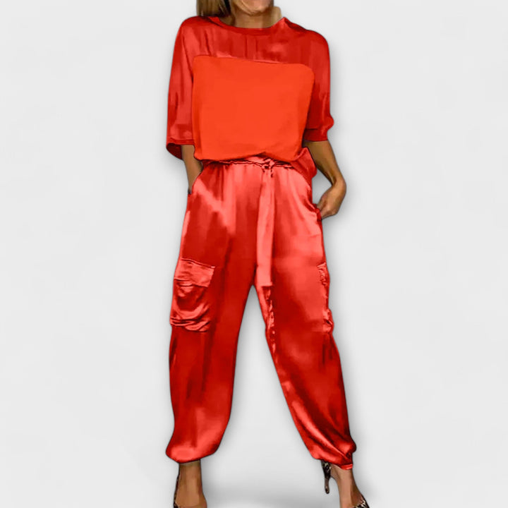Ulla® | Satin To-delt Sæt