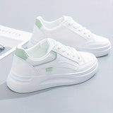 Chic hvide sneakers letvægt komfort