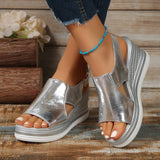 Baylie - Stilfulde Metalliske Sandaler